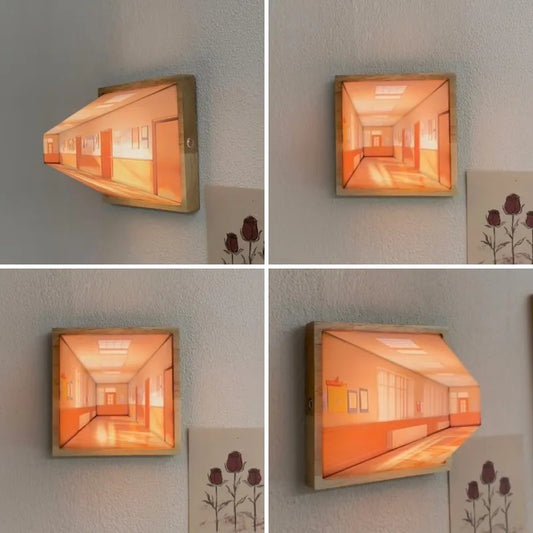 3D Naked Glow Wall Lamp